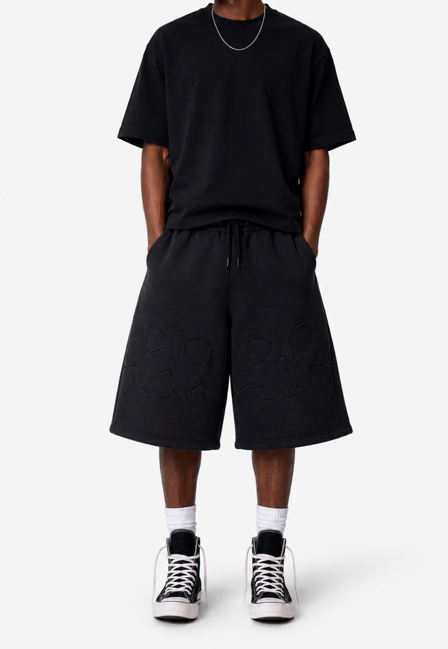 Black Extended Shorts