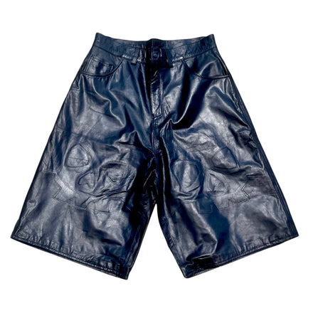 Leather Extended Shorts
