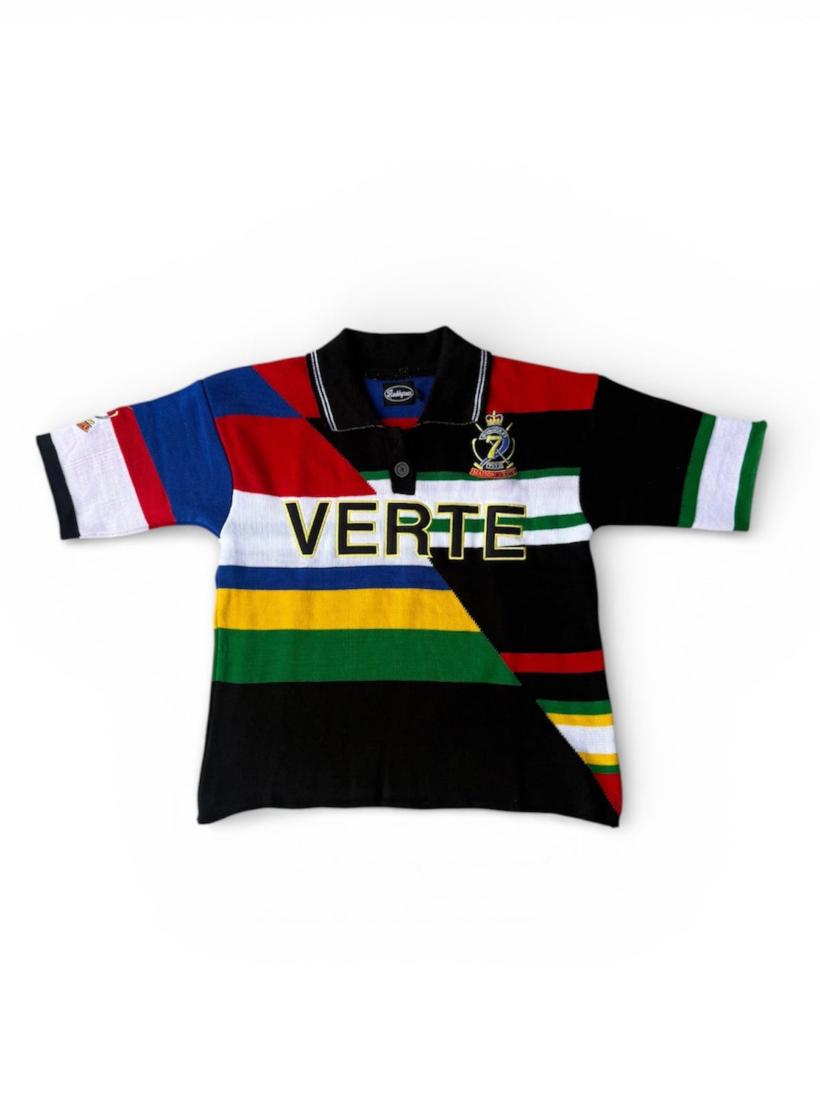 Maison Verte Woven Collard Polo