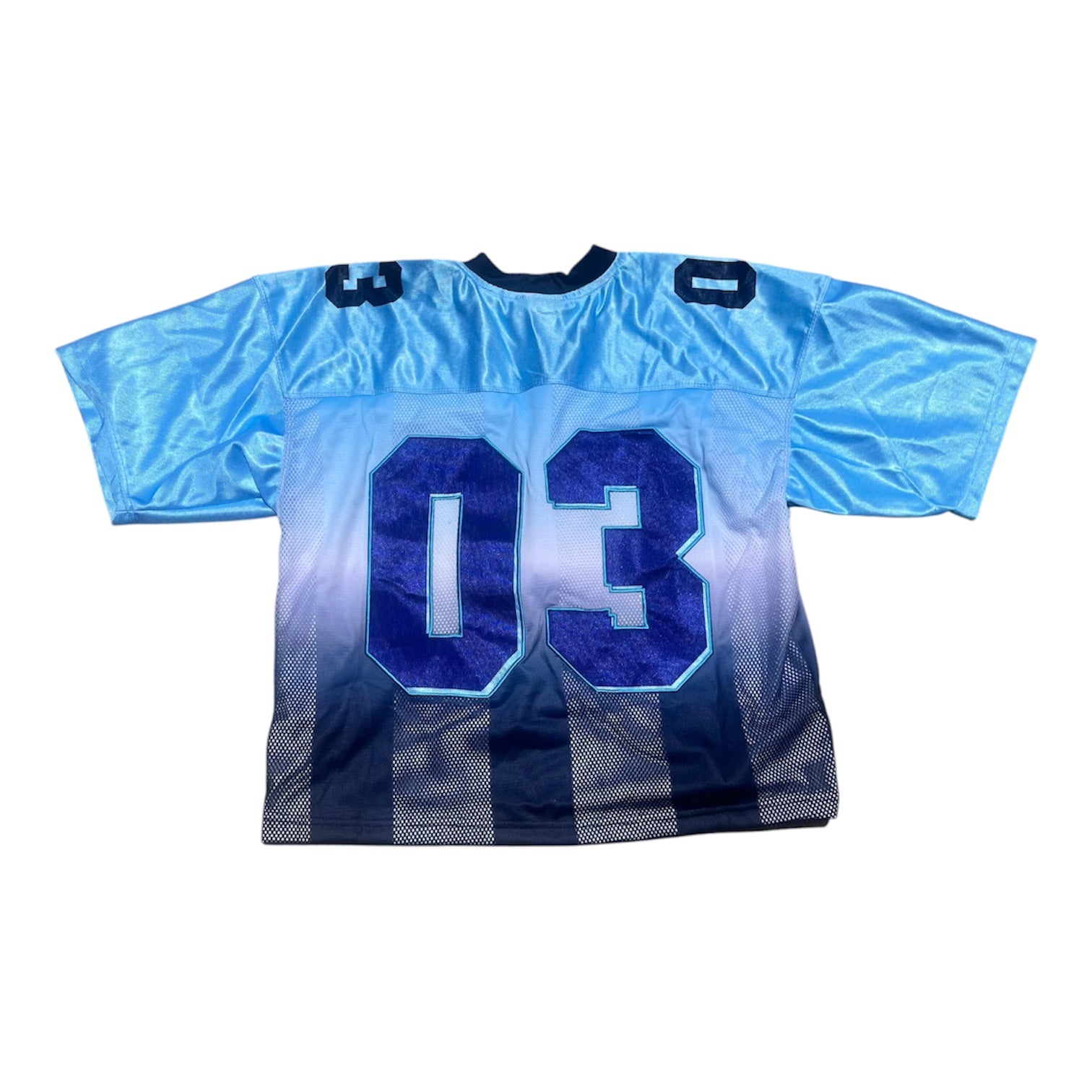 Blue Dirty South” Silk Jersey